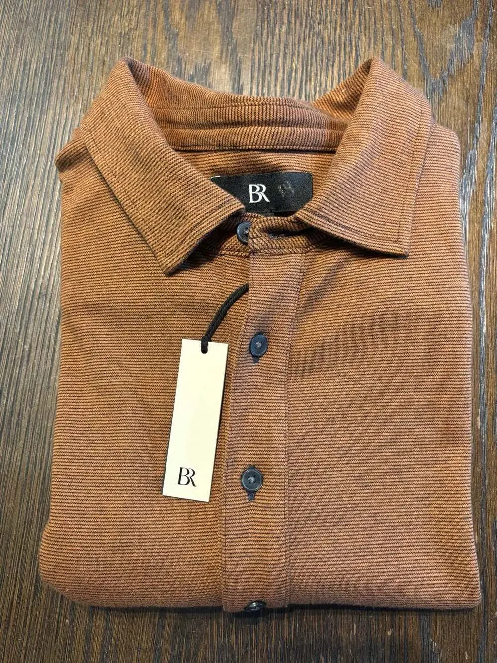 Banana Republic Luxury-Touch Micro-Stripe Knit Polo Shirt